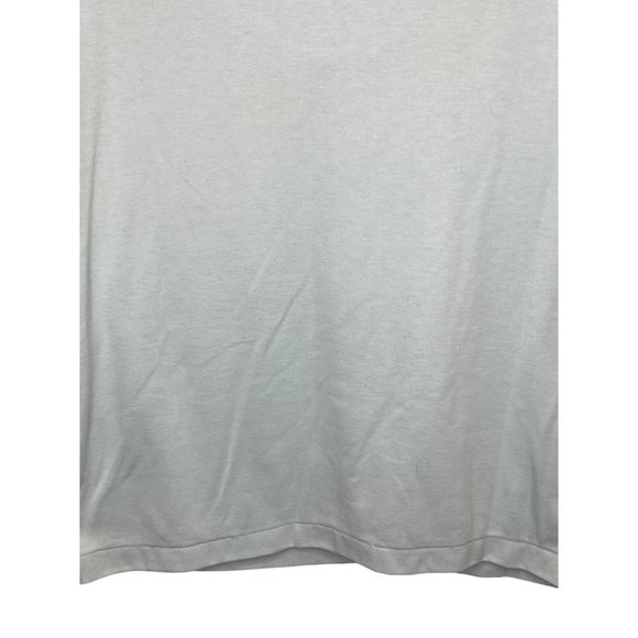 Objectives, petite light blue tee short sleeves round next stretch no size tag ( - Picture 6 of 7